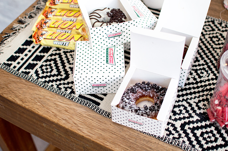 london-fashion-week-the-apartment-krispy-kreme-doughnuts-donuts